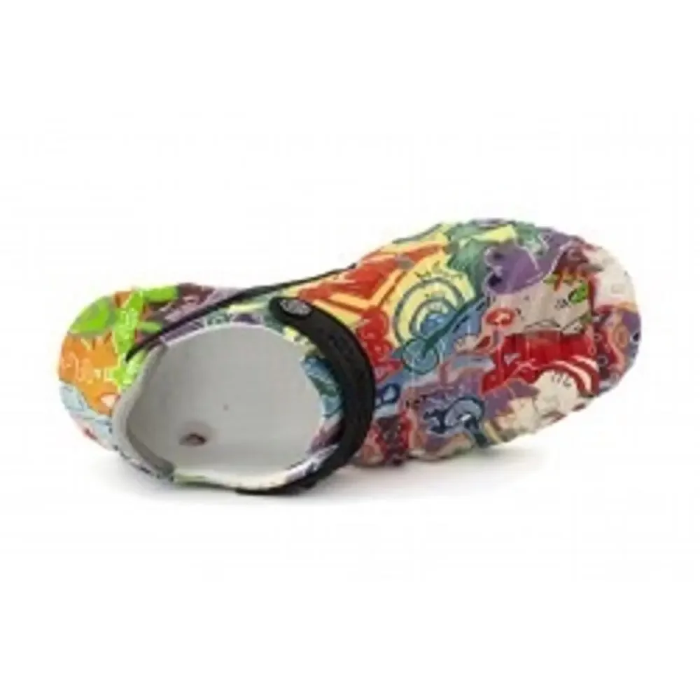 Crosskix 2.0 NYC Graffiti A Water Boat Shoes Unisex Colorful‎ NEW-NIB!!
